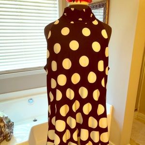 Black and white dress